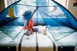 Glow In The Dark Firefly Bed Tent