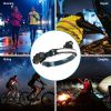 Rechargeable Motion Sensor Head Lamp 6 Light Modes COB XPG Head Light Torch Flashlight 270Ã‚Â° Beam IPX5 Waterproof for Fishing Running Camping Hiking