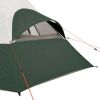 7-Person 1-Room Teepee Tent, with Vented Rear Window, Green