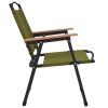 Camping Chairs 2 pcs Green 21.3"x21.7"x30.7" Oxford Fabric